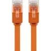 Flat Patch Cable Goobay CAT 6 U/UTP orange 1.5 m