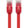 Goobay CAT 6 Flat Patch Cable U/UTP red 2 m