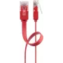 Goobay CAT 6 Flat Patch Cable U/UTP red 2 m