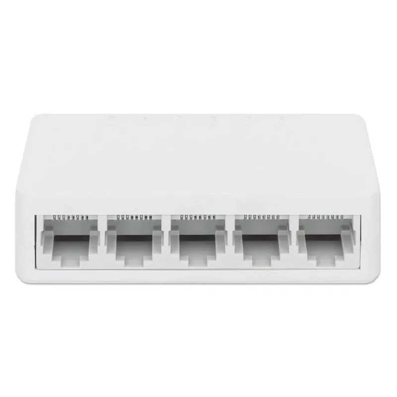 Manhattan 5-Port Fast Ethernet Switch, Plastic, Three Year Warranty, Box