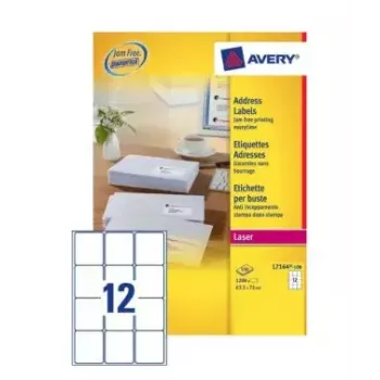 Self-adhesive label Avery L7164-100