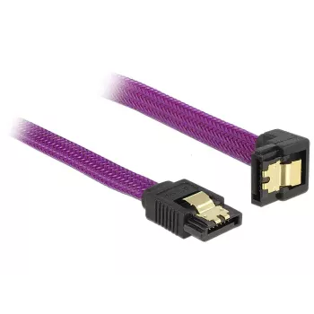 SATA Cable DeLOCK 83695 0.3 m Purple