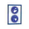 Magnetic Frame A4 Durable DURAFRAME Blue