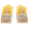 Intellinet Network Patch Cable, Cat6, 20m, Yellow, CCA, U/UTP, PVC, RJ45, Gold Plated Contacts, Snagless, Booted, Lifetime Warranty