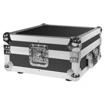 Hard case Roadinger 30122077 for Records Plywood Black Silver