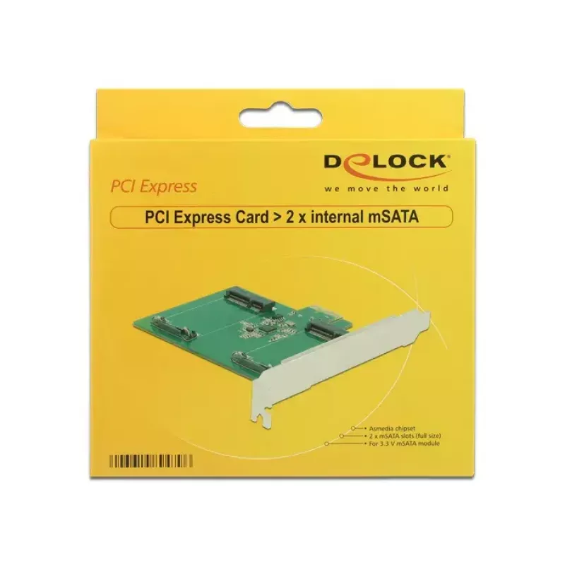 Internal mSATA Adapter DeLOCK 89479