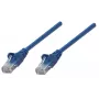 Intellinet Network Patch Cable, Cat5e, 1.5m, Blue, CCA, U/UTP, PVC, RJ45, Gold Plated Contacts, Snagless, Booted, Lifetime Warranty