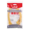 Intellinet Network Patch Cable, Cat5e, 1.5m, Yellow, CCA, U/UTP, PVC, RJ45, Gold Plated Contacts, Snagless, Booted, Lifetime Warranty