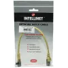 Intellinet Network Patch Cable, Cat6A, 7.5m, Yellow, Copper, S/FTP, LSOH / LSZH, PVC, RJ45, Gold Plated Contacts, Snagless, Booted, Lifetime Warranty