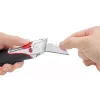 Utility knife WEDO 78 855 Black Red Silver