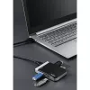 Hama 00054546 card reader USB 3.2 Gen 1 (3.1 Gen 1) Type-A/Type-C Black, Silver