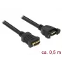 HDMI Cable DeLOCK 85465 0.5m