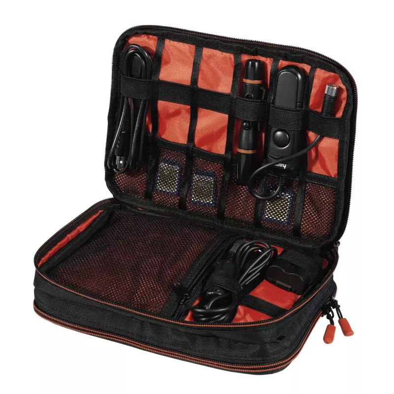 Hama Fancy Black, Red Polytex Camera filter pouch