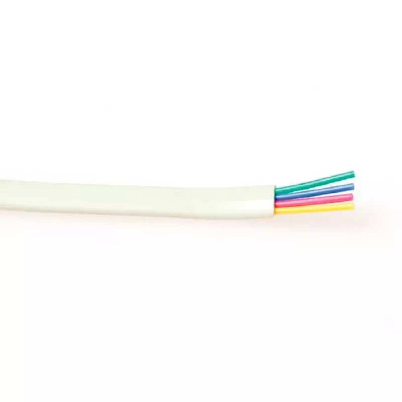 ACT Modular flatcable 4 conductors white