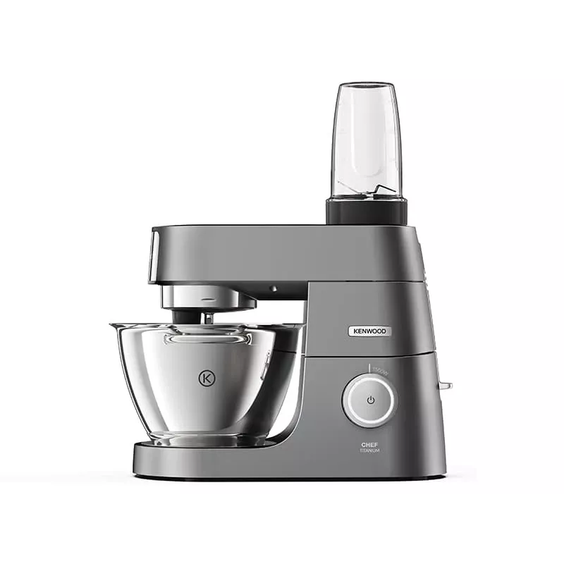 Kenwood KAH740PL Smoothie 2GO Blender Attachment, 2 x 0.6 L, Grey