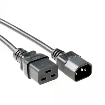 ACT Powercord C14 - C19 black 2 m