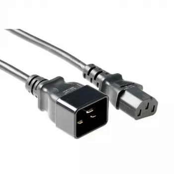 Power cord ACT Powercord C13 - C20 black 2 m