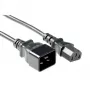 Power cord ACT Powercord C13 - C20 black 2 m