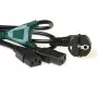 ACT Powercord split cable mains connector CEE7/7 male - 2 x C13 splitting at: 1.20 m