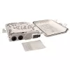 Fiber mounting box unloaded ACT FA2033 8 ports White