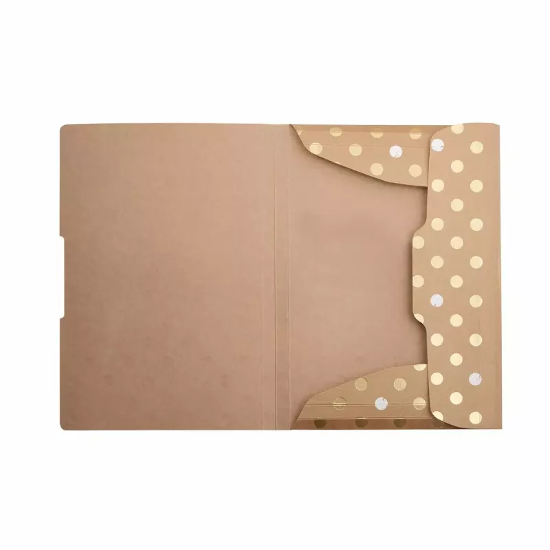 Conventional file folder Herlitz Pure Glam Carton Gold A4
