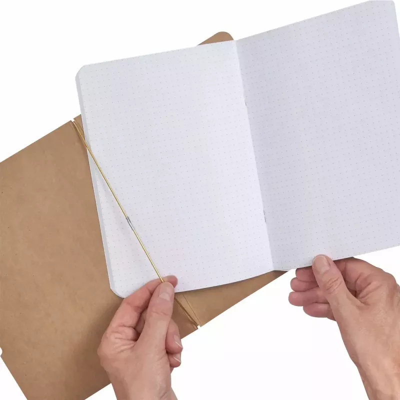 Writing Notebook Herlitz Pure Glam A5 40 Sheets Gold