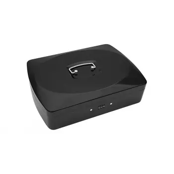 Cash/Ticket Box WEDO 146 421Z Steel Black