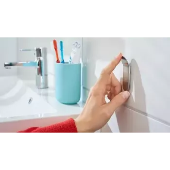 Towel hook TESA 57045-00000 Metallic Indoor 2 pcs