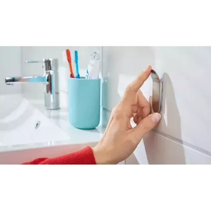 Towel hook TESA 57045-00000 Metallic Indoor 2 pcs