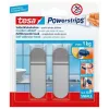 Towel hook TESA 57045-00000 Metallic Indoor 2 pcs