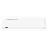 Manhattan Power Bank, 10000 mAh, Output: 2x USB-A (2.1A & 1A), Input: USB-C & Micro-USB (both 2A), White, One Year Warranty