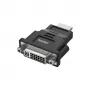 Hama 00200339 cable gender changer HDMI Type A (Standard) DVI-I Black