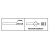Hama 00205206 coaxial connector F-type 2 pc(s)