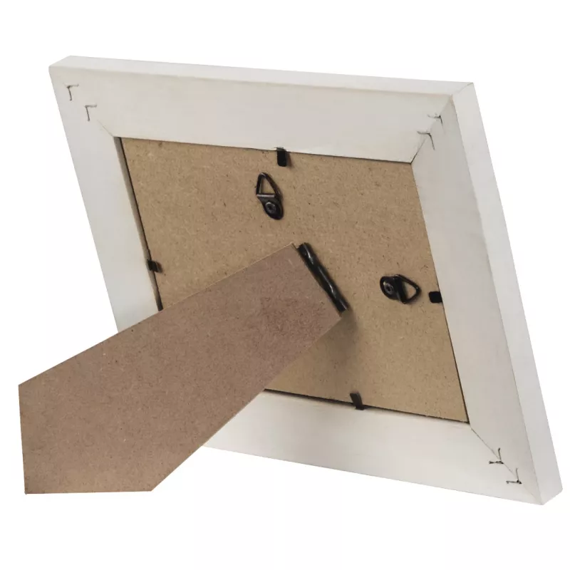 Single picture frame Hama Canuto White Glass Wood