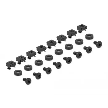 Mounting bracket DeLOCK 19 inch adjustable length 368-600mm grey 2 pcs