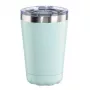 Travel mug Hama To Go Round 00181586 - 0.27 L blue stainless steel mug