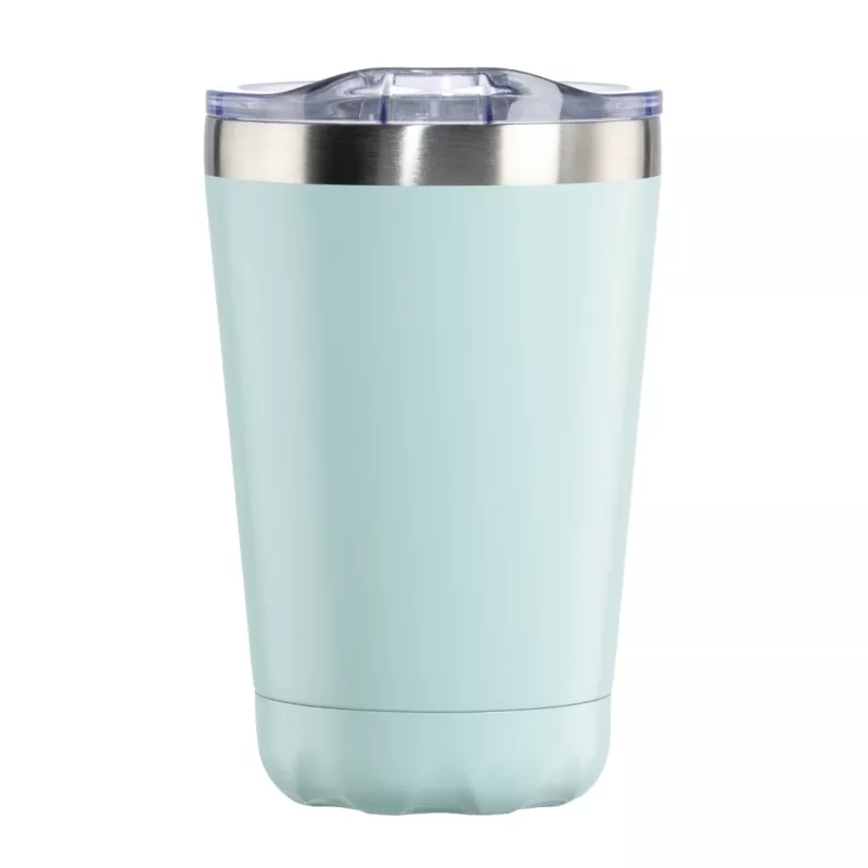 Travel mug Hama To Go Round 00181586 - 0.27 L blue stainless steel mug