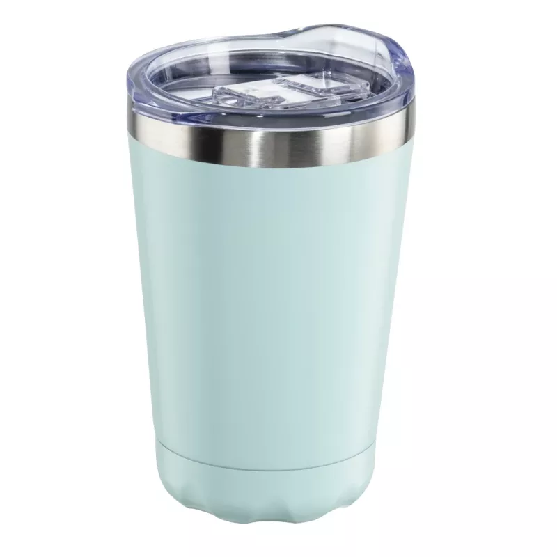 Travel mug Hama To Go Round 00181586 - 0.27 L blue stainless steel mug