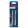 Jigsaw blade Bosch T144DHM Carbide 2 pcs Hardwood Plastic