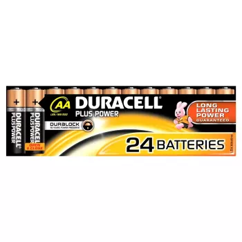 Single-use battery Duracell Plus Power AA Alkaline reliable performance