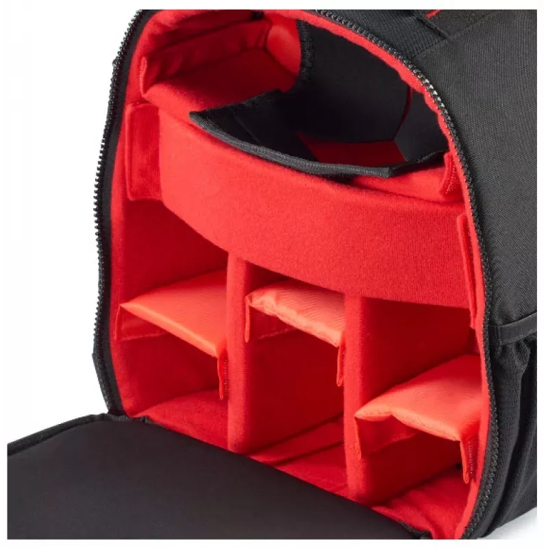 Hama Ohio Backpack Black, Red