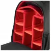 Hama Ohio Backpack Black, Red