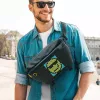 Messenger bag Divoom Pixoo Black Unisex 340x90x150mm LED display