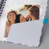 Personal diary Sigel Jolie JP204 Blue Petrol Purple Turquoise White