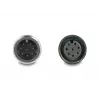 Network Cable DeLOCK M12 Cable A-coded 8 pin male to female Cat5e 5 m Black