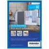 Board frame Franken AR15032 A3 Blue 470x10x650mm 2pcs