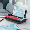 GBC CombBind® CB15 Manual Binding Machine, Comb binding machine, Manual, 165 sheets, Black, Red