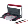 GBC CombBind® CB15 Manual Binding Machine, Comb binding machine, Manual, 165 sheets, Black, Red