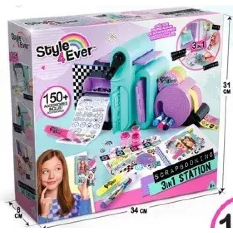 Scrapbooking Station Canal Toys 275CL 3-in-1 kit — Canal Toys 275CL