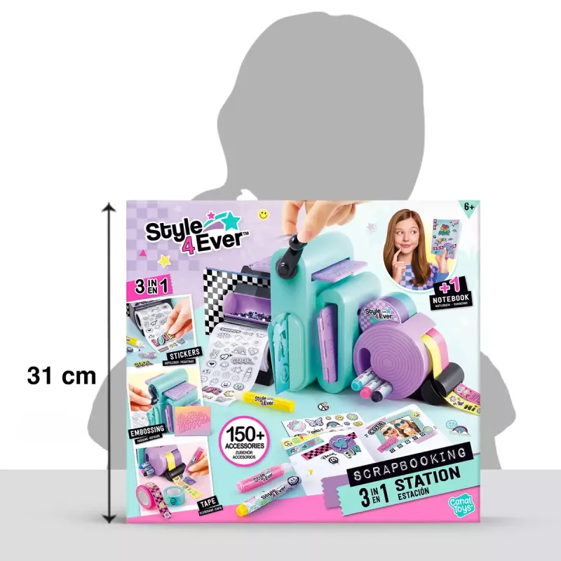 Scrapbooking Station Canal Toys 275CL 3-in-1 kit — Canal Toys 275CL